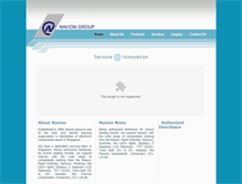 Tablet Screenshot of naviongroup.com